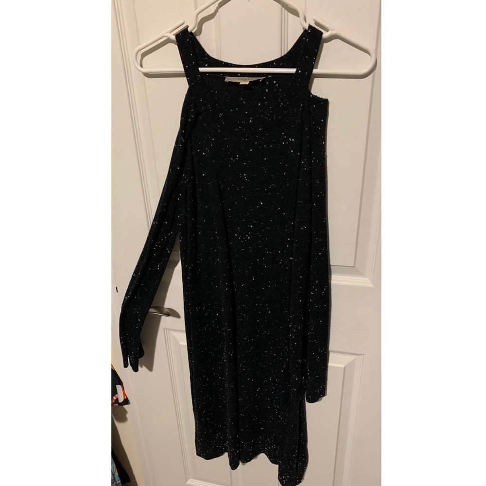 Black Loft sweater dress